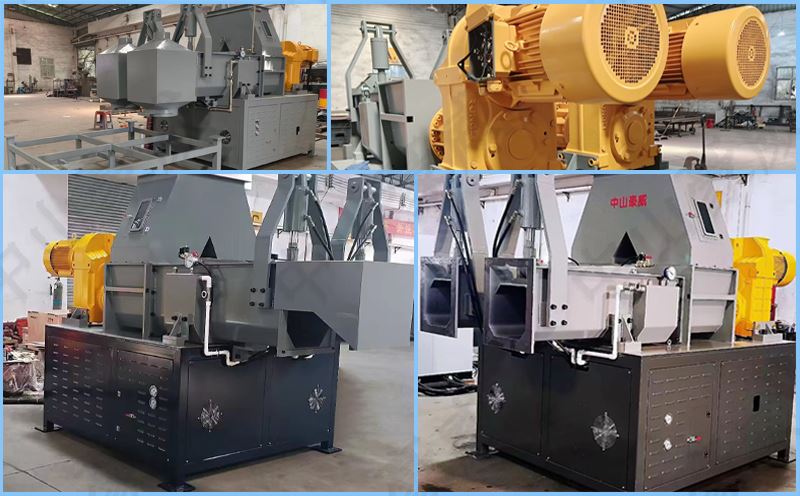 豪威聚氨酯冰箱泡沫壓實(shí)機(jī)工作現(xiàn)場(chǎng)圖